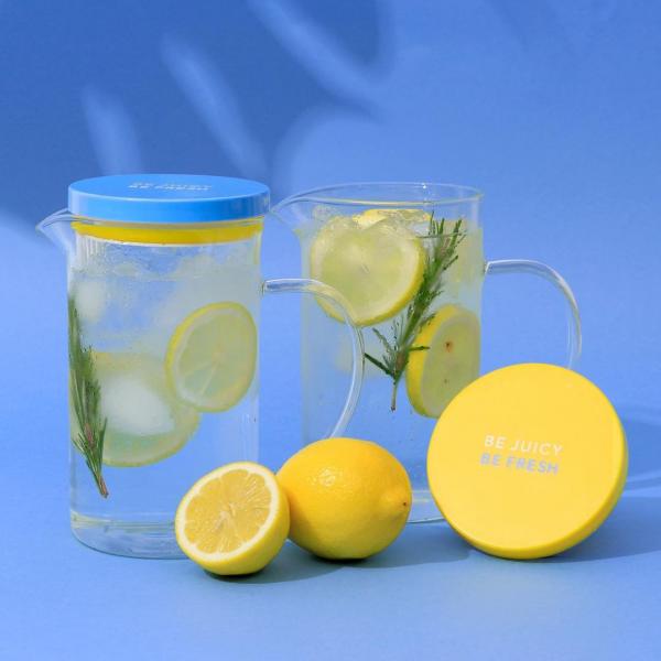 韓國Daiso夏日檸檬系列 可愛小清新玻璃杯／飾品！