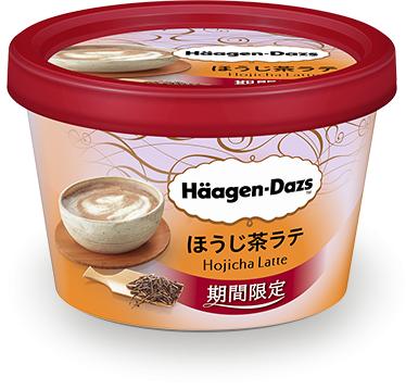 初摘香濃茶葉+牛奶調味！ 日本Haagen Dazs推出焙茶拿鐵雪糕杯