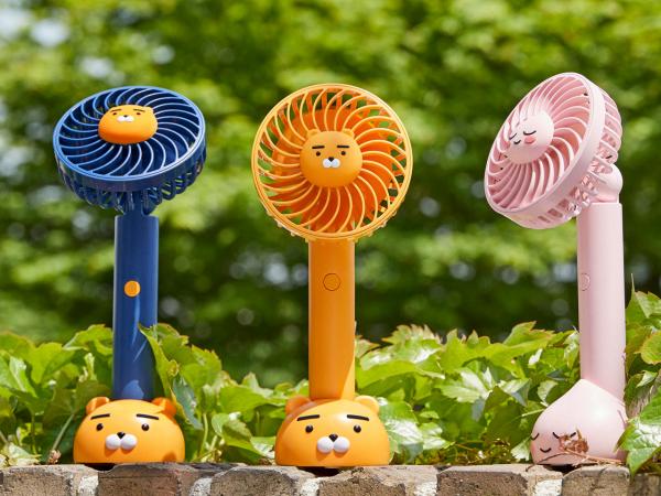 韓國卡通便攜電風扇合集 180度角度／座臺式超方便！