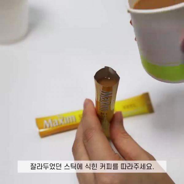 韓國網上大熱超簡單DIY咖啡冰