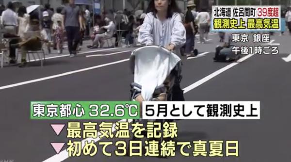 遊日注意！日本酷熱天氣持續 北海道39.5℃破最高氣溫記錄
