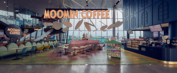 全球首間機場姆明主題cafe！ Moomin Coffee 登陸芬蘭赫爾辛基機場