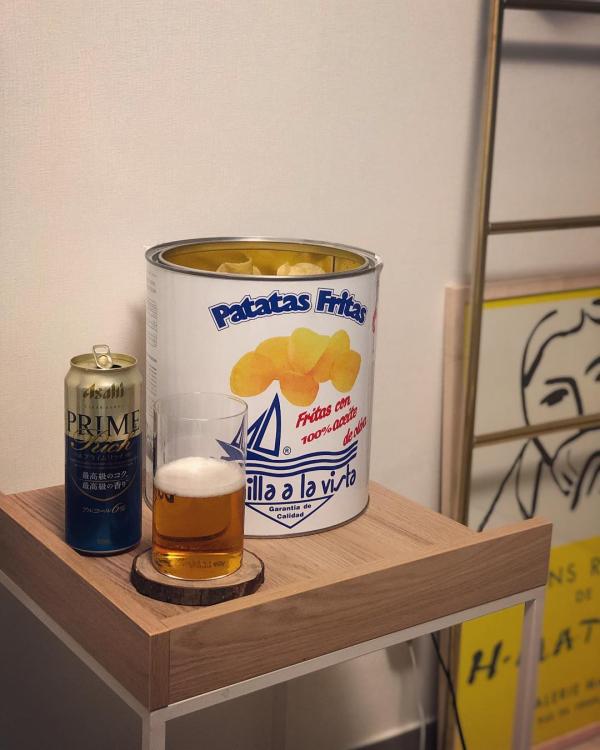韓國網上熱爆健康薯片 超搶眼油漆桶薯片！
