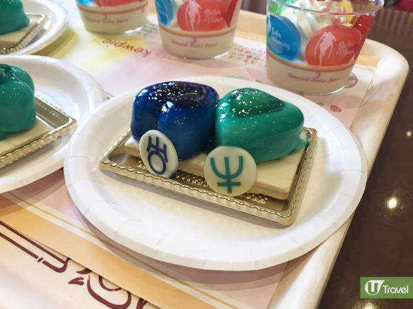 Sailor Uranus & Sailor Neptune Blueberry Grape Mousse Dessert 800日圓