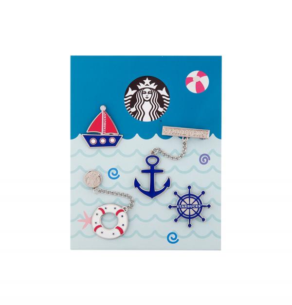 韓國Starbucks新推夏日假期系列 涼浸浸水手風！