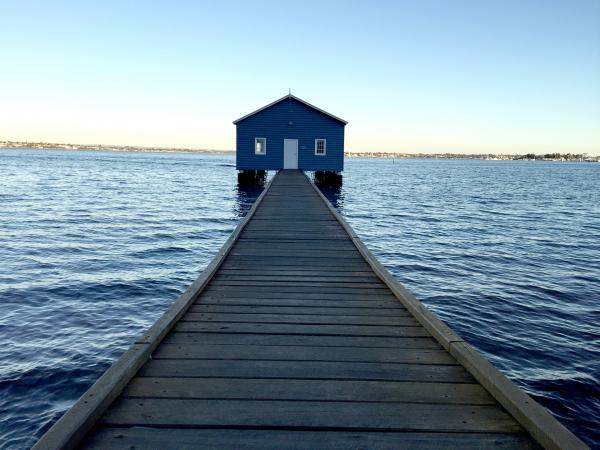 澳洲珀斯 藍色小屋