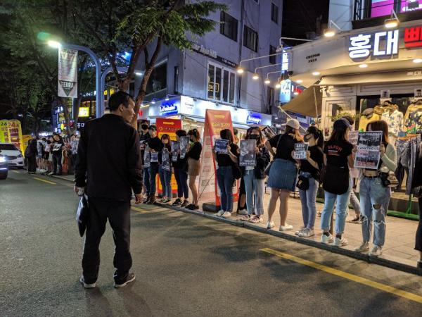 「香港示威」成韓國社會熱話 過百居韓港人自發聲援香港