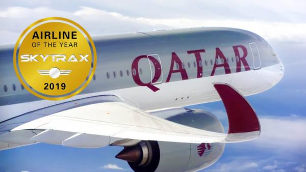 SKYTRAX 2019全球最佳航空公司 卡塔爾航空