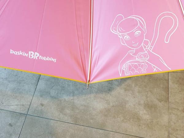 韓國雪糕店Toy Story聯乘系列 超可愛角色造型雨傘！