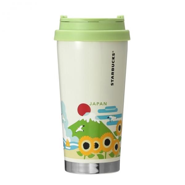 富士山+向日葵設計！ 日本Starbucks推夏日限定特色杯