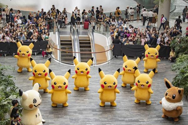 Pokémon大巡遊登陸新加坡樟宜機場