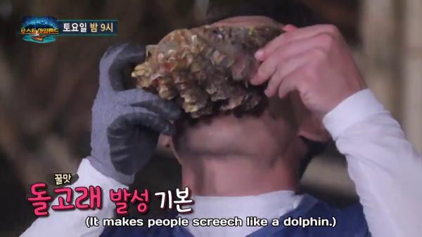 韓綜《叢林的法則》涉非法捕煮瀕危巨蚌