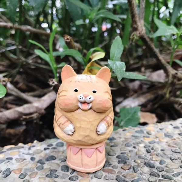 台灣原創木雕刀感系列扭蛋 「動物果實」扭蛋可愛治療有質感！