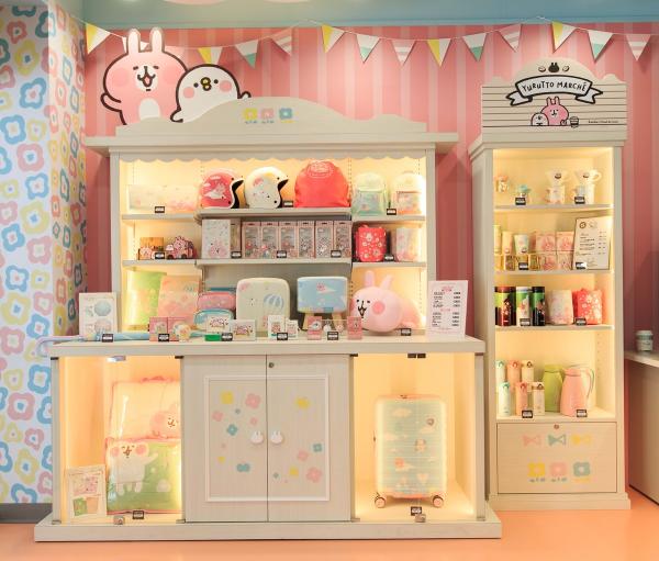 台灣限定粉紅兔兔P助主題便利店 多個打卡位精品攻陷少女心