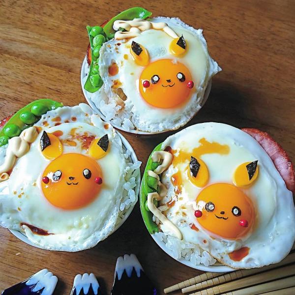 百變卡通造型！超強日本媽媽愛心雞蛋便當 比卡超/小熊維尼/火腿