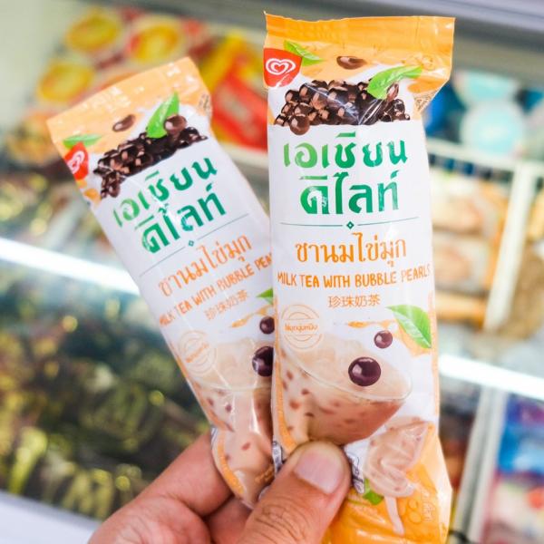 泰國便利店推出珍珠奶茶雪條