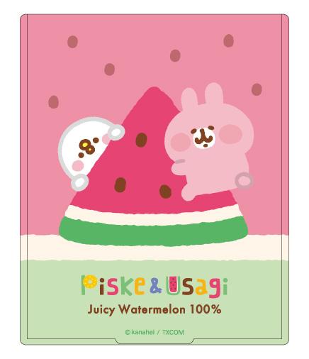 P助與粉紅兔兔化身菠蘿等熱帶水果超得意！ 日本限定Piske&Usagi Juicy Fruit 100%系列
