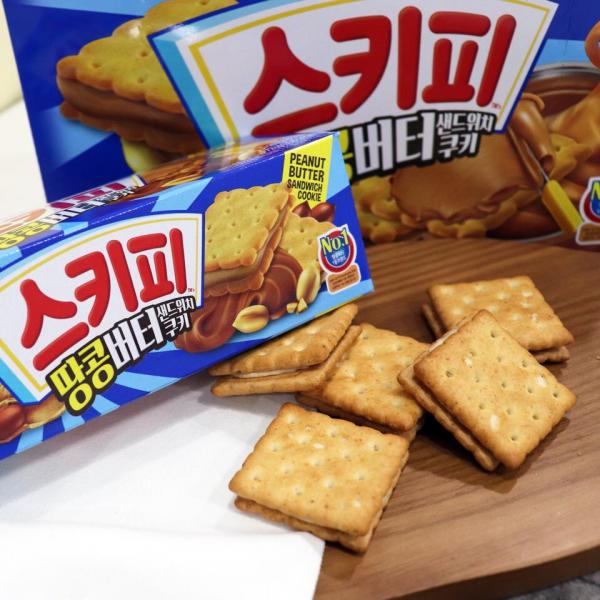 韓國Skippy花生醬產品合集 花生醬牛奶／夾心餅／雪糕批！