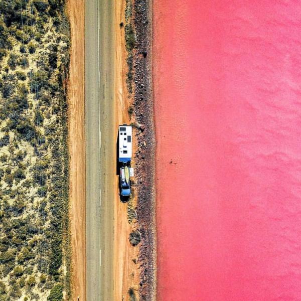 世界7大自然粉紅景色合集 自然形成粉紅湖／粉紅沙灘
