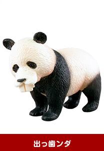 哨牙獅子、熊貓超搞笑！ 日本新推爆牙動物扭蛋