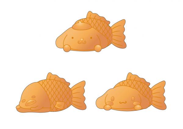 日本Sanrio角色造型鯛魚燒
