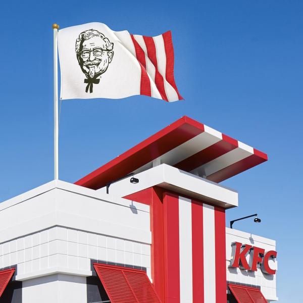 KFC炸雞不是「雞」? 美國分店首推綠色素雞桶
