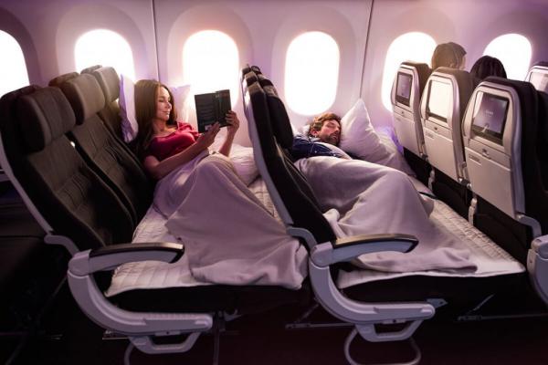 紐西蘭航空經濟艙空中梳化Skycouch打造舒適空間 Blogger實測狂吸3.6萬人讚好