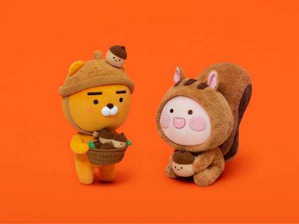 韓國KAKAO FRIENDS秋天系列產品 松鼠Ryan/松果Apeach！