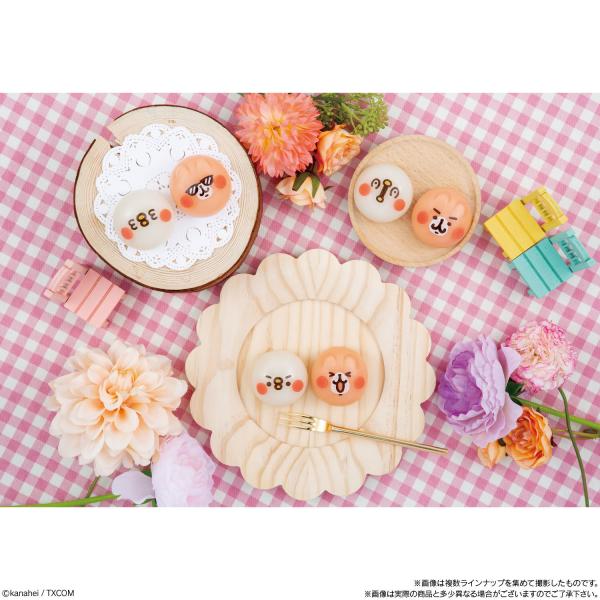 日本便利店限定、多款表情超得意！粉紅兔兔與P助造型和菓子