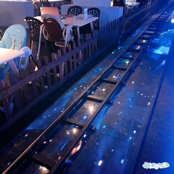 台北銀河鐵道親子餐廳 免費任坐穿梭銀河小火車