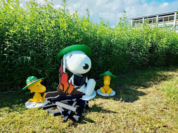 台灣SNOOPY迷宮探險活動開幕 佔地6000平方米史努比草地迷宮/8米高吹氣Snoopy
