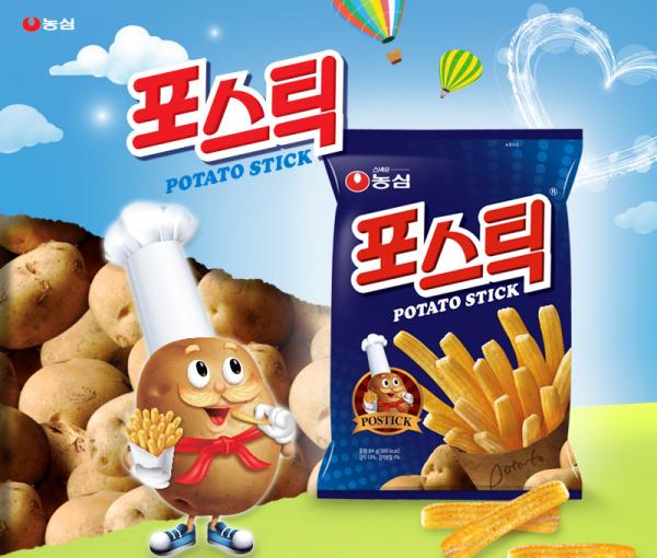 韓國超市零食手信推介！emart零食銷售20大排名 農心 薯條 / 농심 포스틱