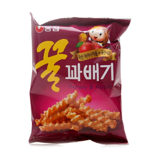 韓國超市零食手信推介！emart零食銷售20大排名 農心 蜂蜜蘋果條 / 농심 꿀꽈배기