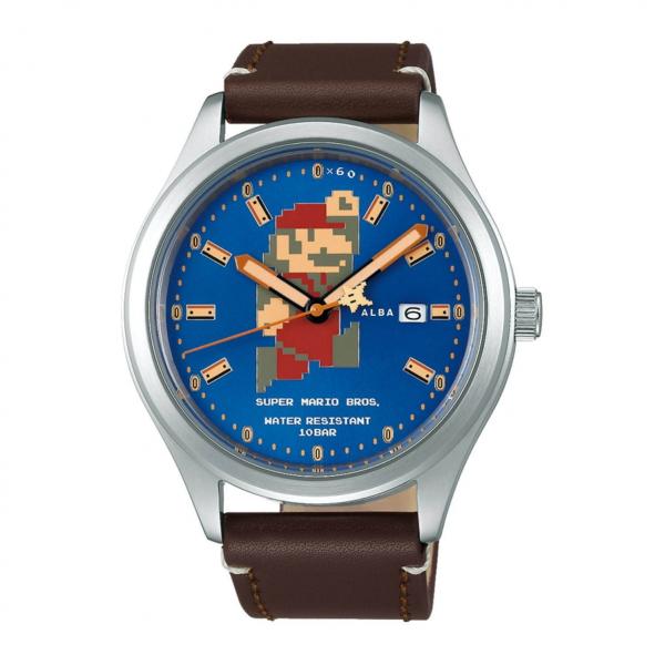 玩味十足！日本精工Alba聯乘任天堂新出Mario手錶 限定金色紅白機身版