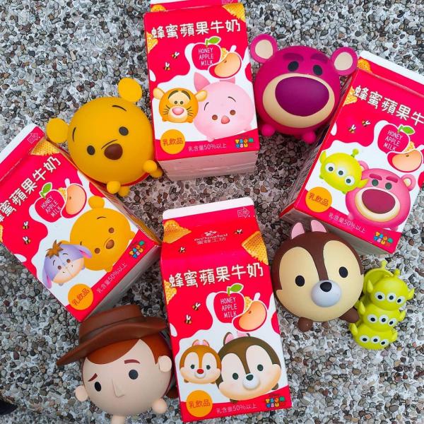 授權轉載:IG@suyuzu0309 台灣便利店聯乘蜜蜂工坊 新出可愛TsumTsum蜂蜜蘋果牛奶