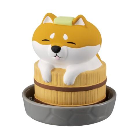 柴犬、水獺梳乎樣好治癒！日本動物浸木桶浴造型加濕器