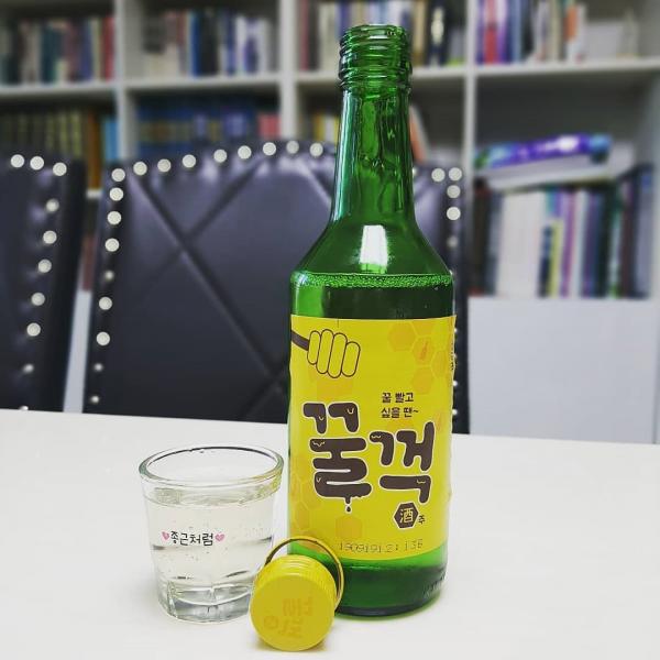 韓國新推蜜糖口味燒酒 甜蜜口味易入口！