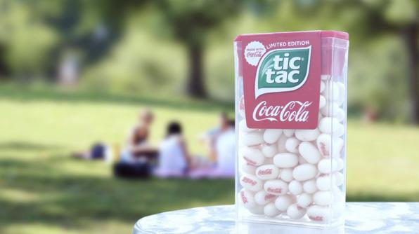 Tic Tac、可口可樂重量級聯乘 推出搶眼包裝別注版糖果
