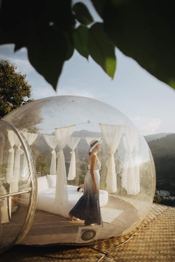 清邁360度透明玻璃屋酒店 露天浴缸俯瞰壯麗山景
