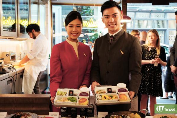 國泰與星級餐廳合作推新飛機餐 經濟艙長途機歎多國菜、手工啤　