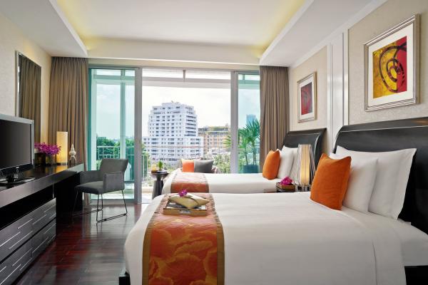  曼谷安納塔拉酒店式公寓 （圖片來源：Facebook@Dusit Suites Hotel Ratchadamri, Bangkok）