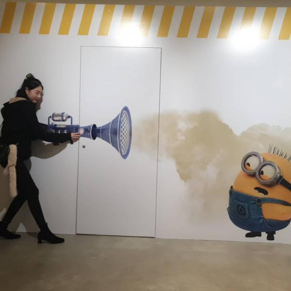 首爾期間限定Minions特別互動展 超巨型香蕉波波池！