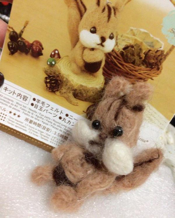 日本網民創作動物羊毛公仔卻完全崩壞 面目全非引網民集體分享自家傑作
