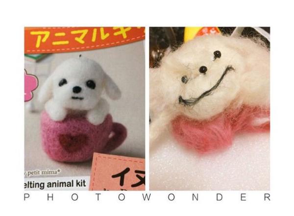 日本網民創作動物羊毛公仔卻完全崩壞 面目全非引網民集體分享自家傑作