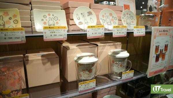 京都嵐山Miffy主題麵包店 限定櫻花精品/超萌達摩麵包