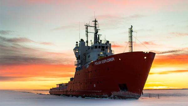 體驗芬蘭破冰船 於北極海域慢步、漂浮/觀賞北冰洋壯麗景觀