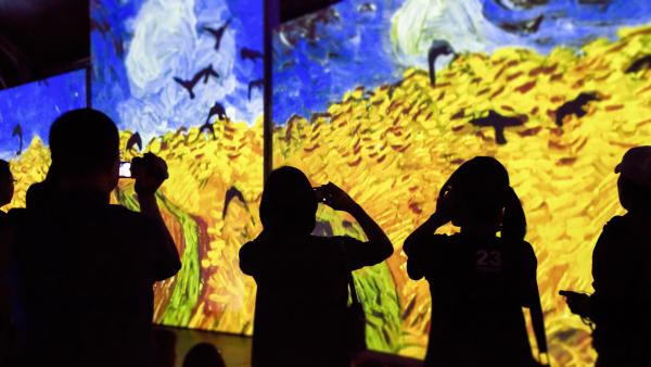 《再見梵高－光影體驗展》登陸台灣 5米高巨幕投影/展示3,000幅聲光動態影像
