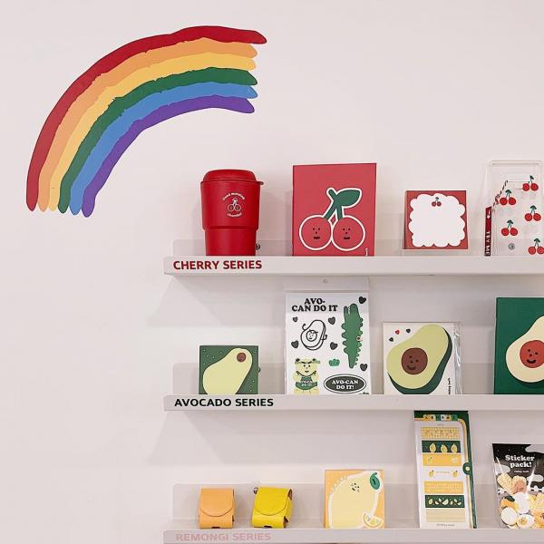 韓國小清新文創品牌Mailling Booth 몰링부스 櫻桃、牛油果造型精品超可愛！