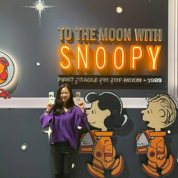 Snoopy X NASA 藝術展首爾開幕 與花生漫畫角色登陸月球！