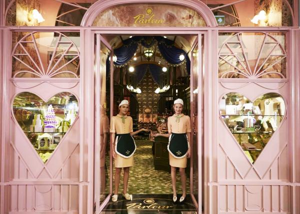 泰國曼谷夢幻復古歐洲風Cafe 少女至愛獨角獸拉花咖啡